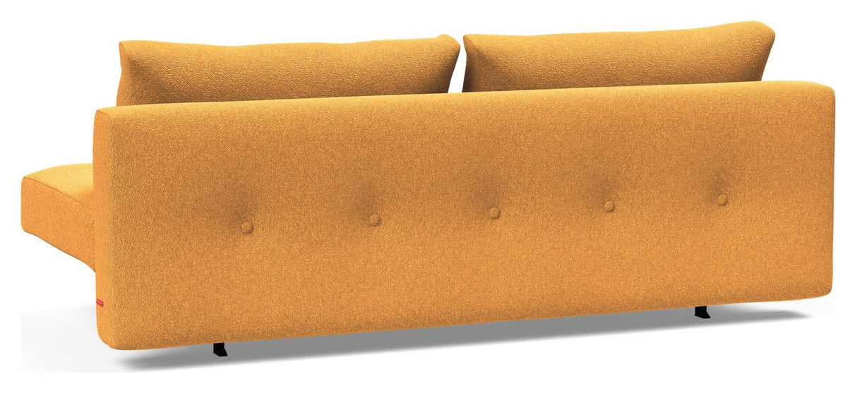 Recast Plus Sovesofa Dark Styletto, Bouclé/Ochre - Unoliving.com
