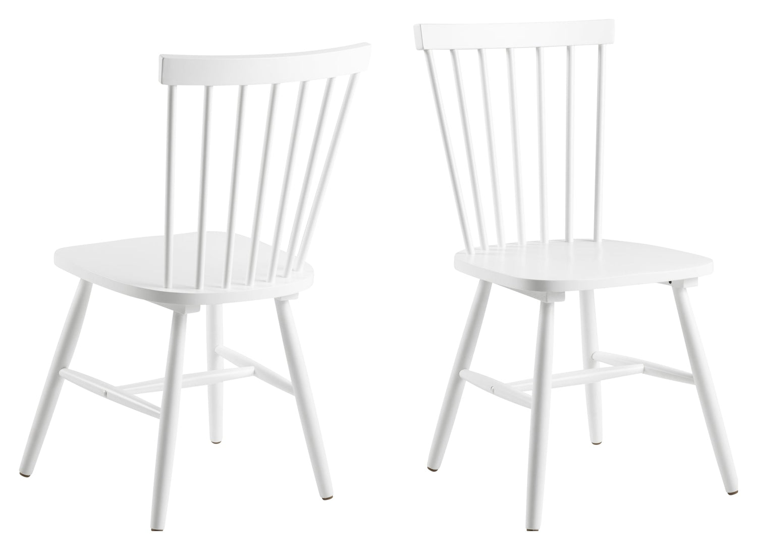 Riano, spisebordsstol - hvid - Unoliving.com