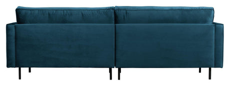 Rodeo Classic 3-pers. Sofa - Blå Velour - Unoliving.com