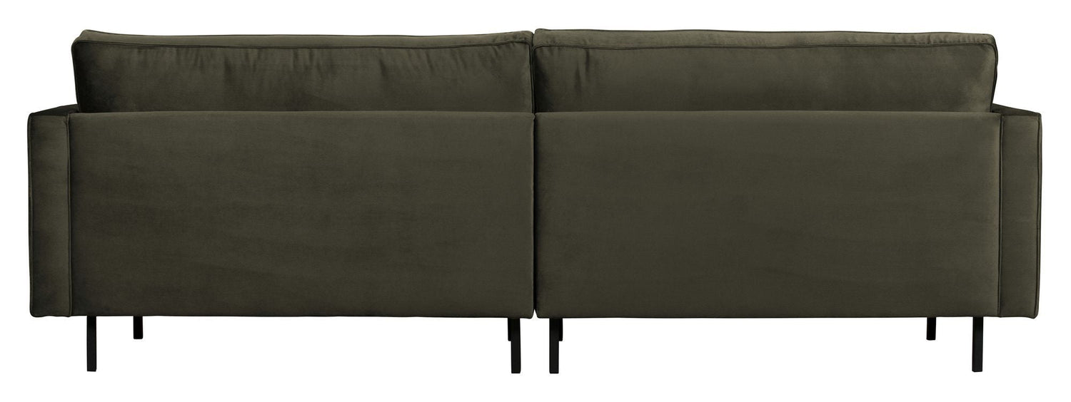 Rodeo Classic 3-pers. Sofa, Mørk Grøn Velour - Unoliving.com