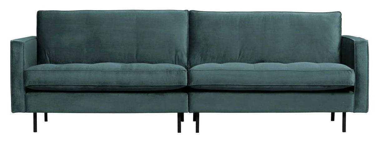 Rodeo Classic 3-pers. Sofa, Teal Velour - Unoliving.com