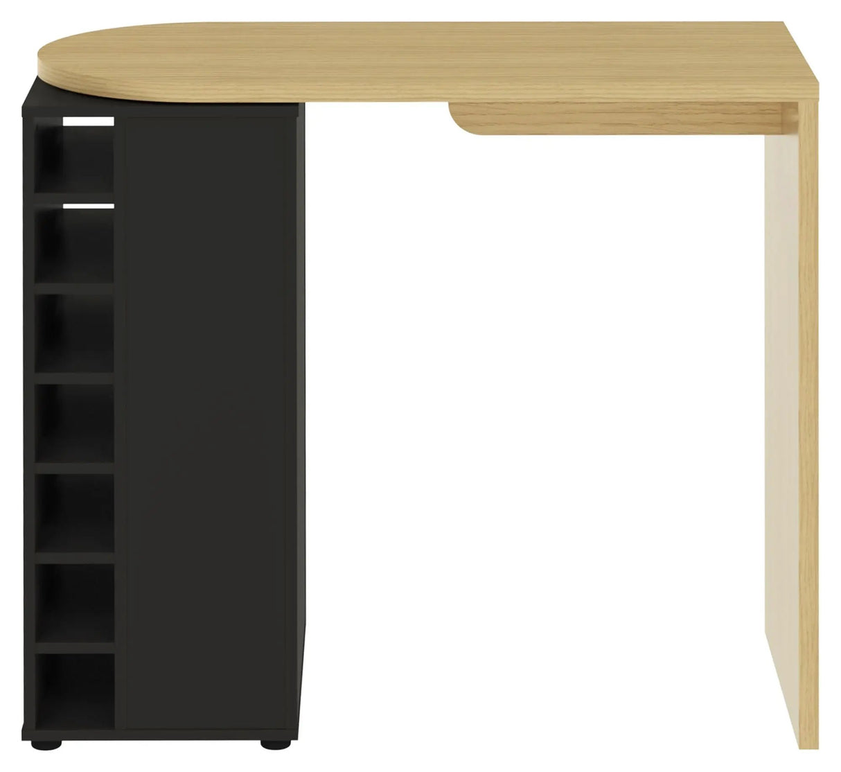 Roll Barbord, Sort/Natur - Unoliving.com
