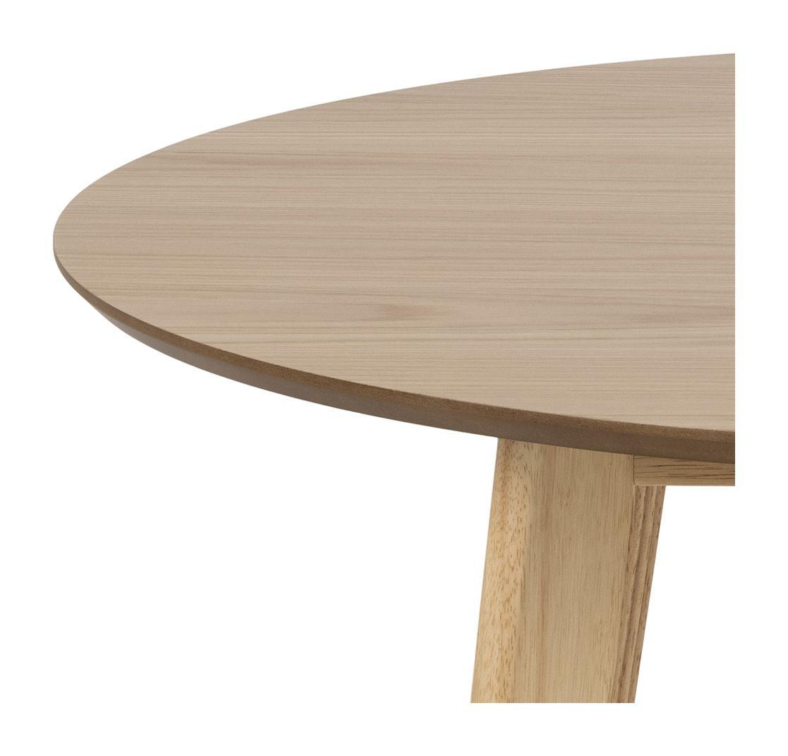 Roxby Spisebord, MDF m. lakeret finér, Ø105x76 - Unoliving.com