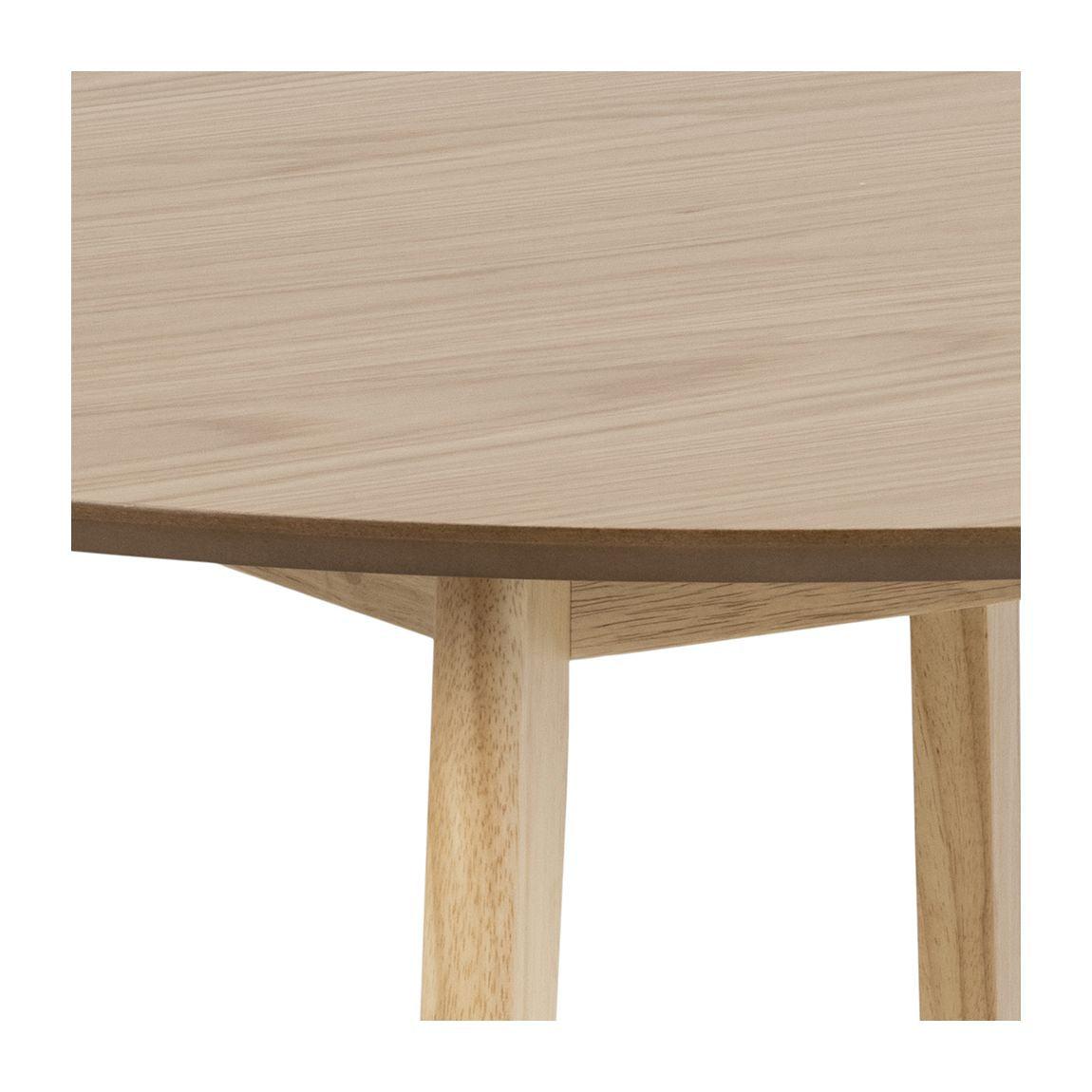 Roxby Spisebord, MDF m. lakeret finér, Ø105x76 - Unoliving.com