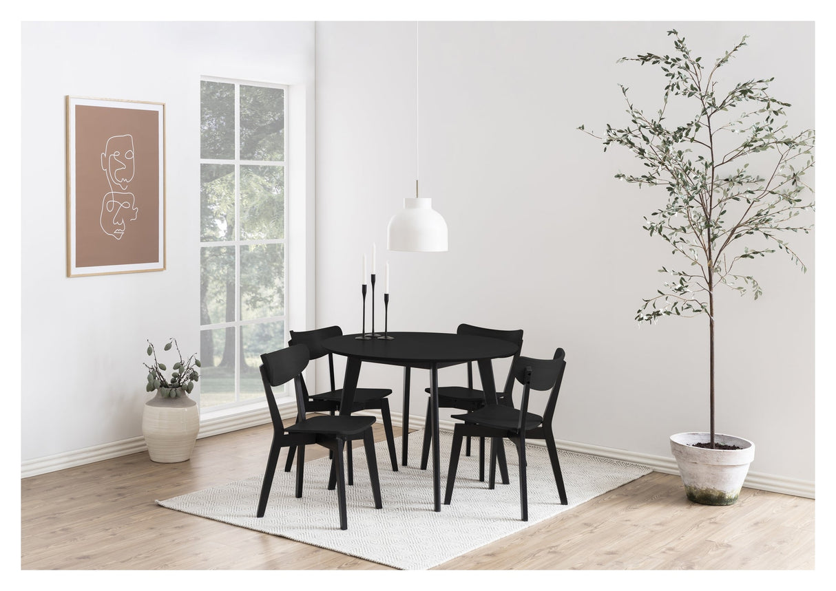 Roxby, spisebordsstol - sort - Unoliving.com