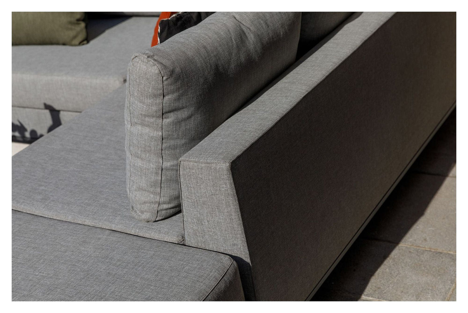SICILI횏 Loungesofa h첩jrevendt, Gr책 - Unoliving.com