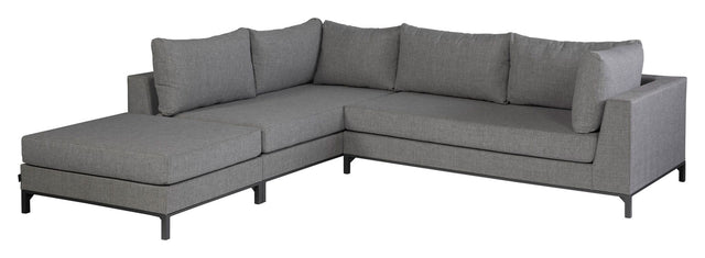 SICILI횏 Loungesofa venstrevendt, Gr책 - Unoliving.com