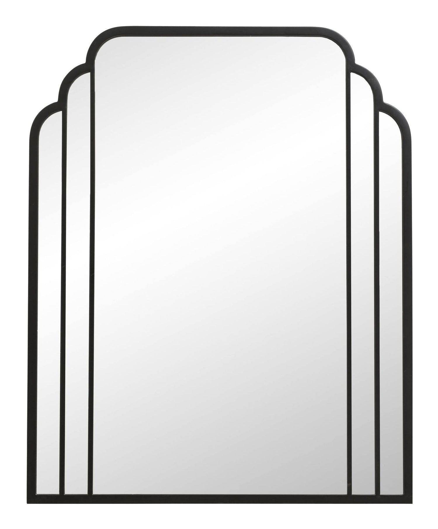 SKYLARK Spejl, S, Sort, 102x82 - Unoliving.com