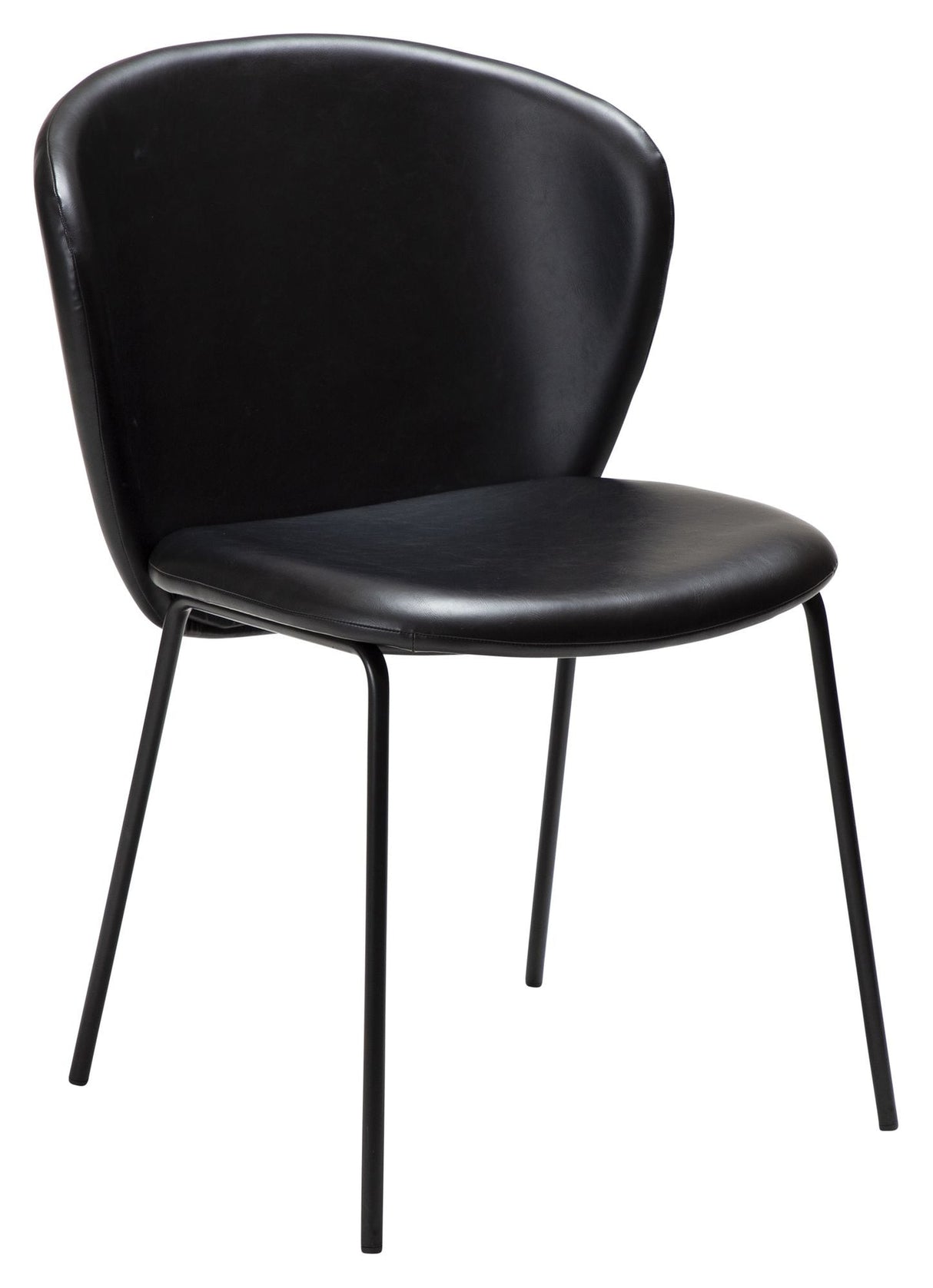 STAY Spisebordsstol, Sort art. Læder - Unoliving.com