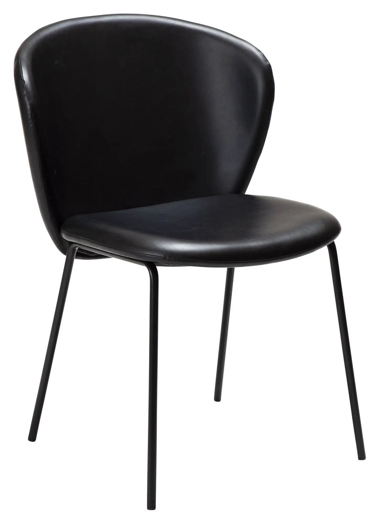STAY Spisebordsstol, Sort art. Læder - Unoliving.com