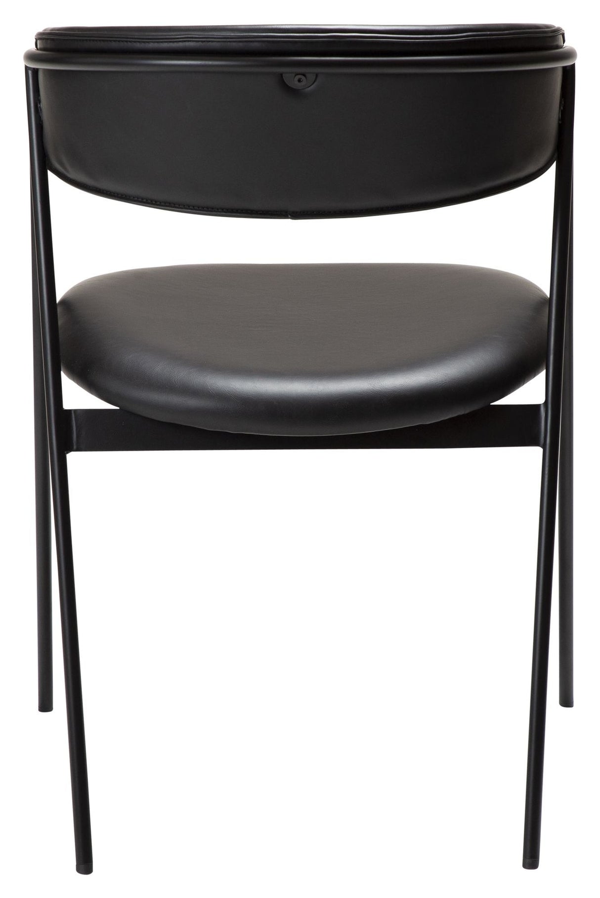 SWELL Spisebordsstol, Sort art. Læder - Unoliving.com