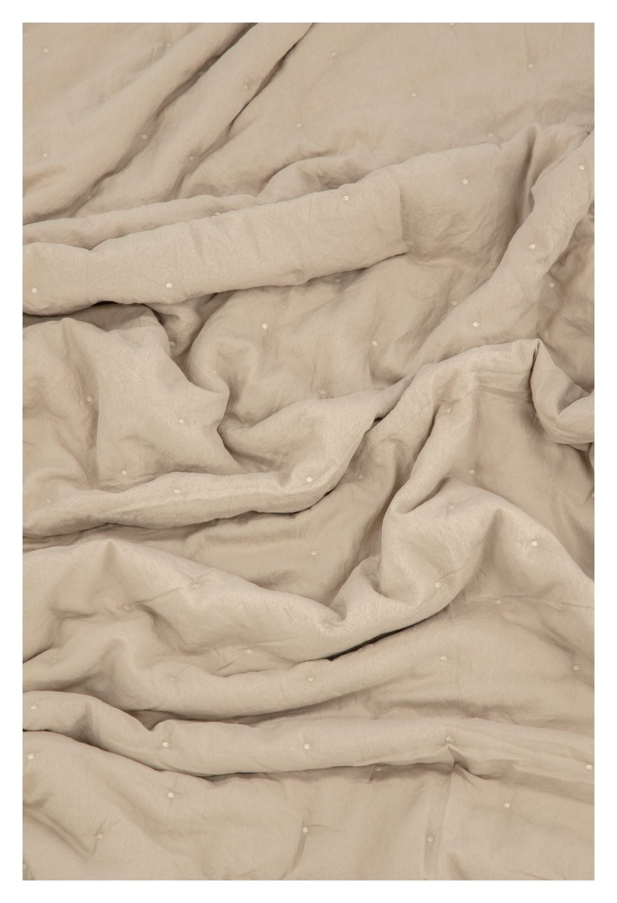 Sally Sengetæppe 260x260 - Beige - Unoliving.com