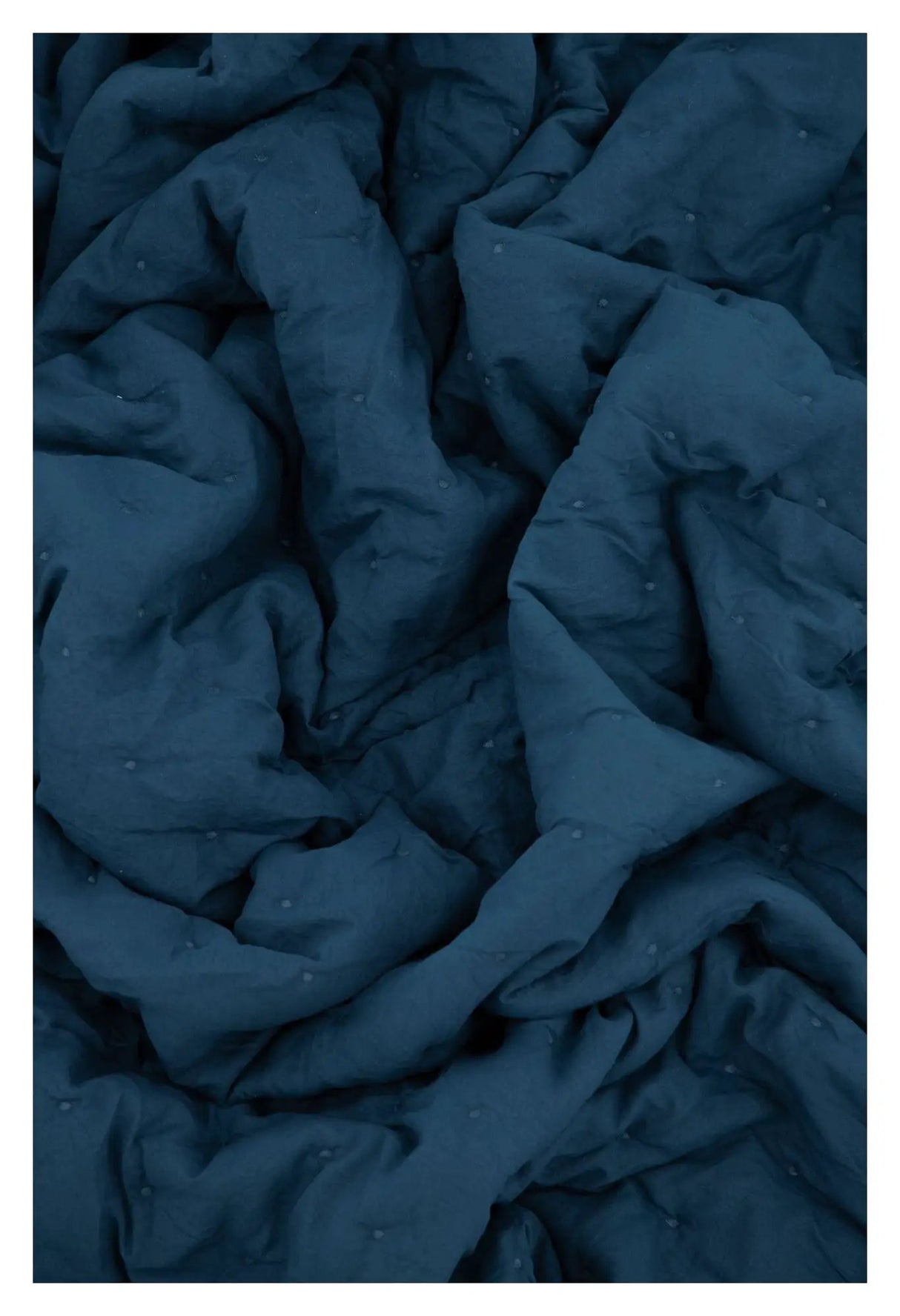 Sally Sengetæppe 260x260 - Blå - Unoliving.com