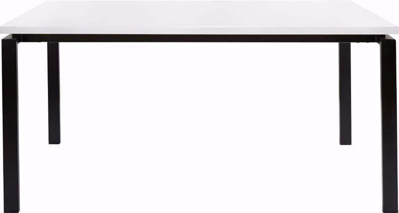 Sandra Spisebord Hvid Højglans 160x90 - Unoliving.com