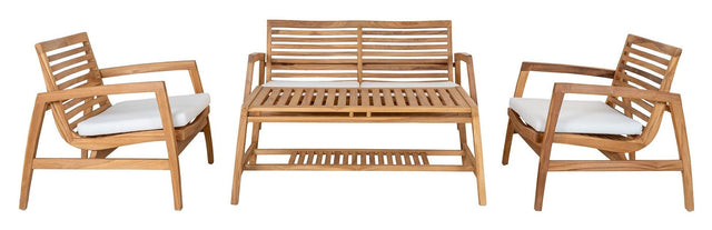 Santander, Loungesæt inkl. hynder, eg - Unoliving.com