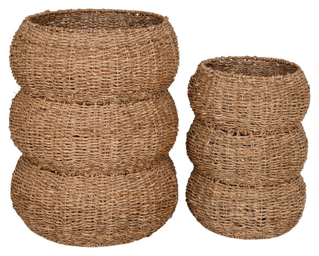 Sarbas Kurve i søgræs, Natur, Sæt af 2 - Unoliving.com