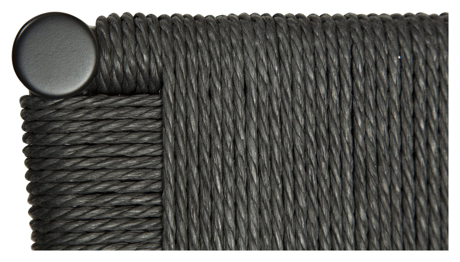 Sava barstol SH: 66.50cm, sort papirreb/sort stel - Unoliving.com