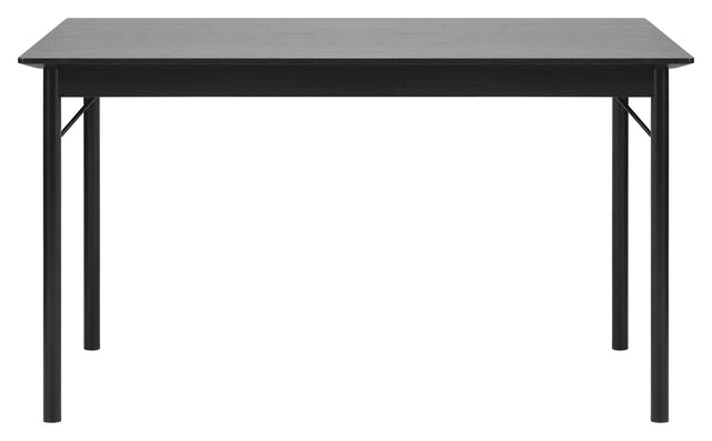 Savona Spisebord Sort/Eg, 90x140 - Unoliving.com