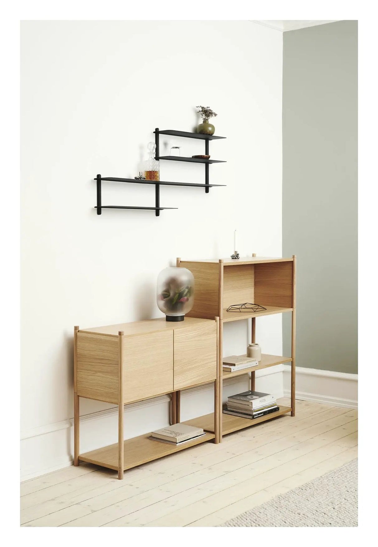 Sceene reol B, lys eg - Unoliving.com