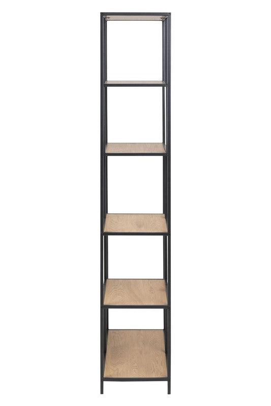 Seaford Reol H185xB77xD35, Ege look/mat sort - Unoliving.com