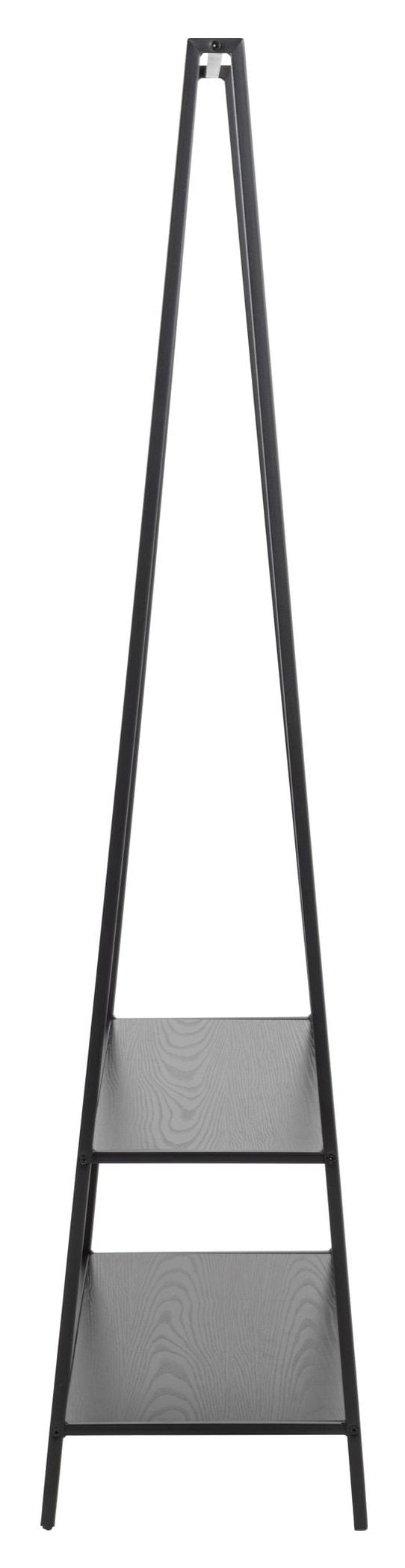 Seaford Tøjstativ, Sort metal, 77x37x165 - Unoliving.com