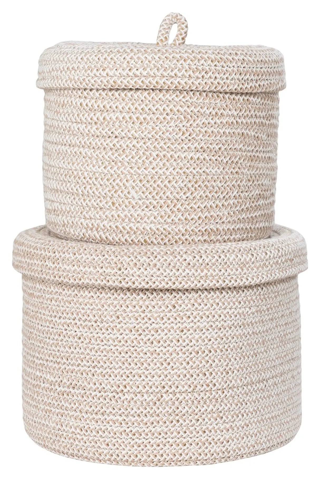 Sebal, Kurv sæt af 2, beige - Unoliving.com