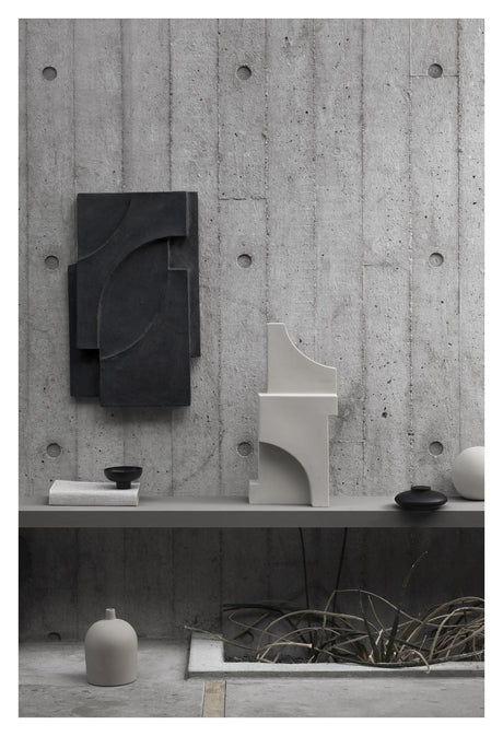 Serif Vægdekoration, Mørkegrå - Unoliving.com