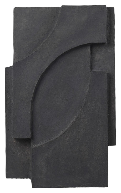 Serif Vægdekoration, Mørkegrå - Unoliving.com