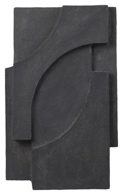 Serif Vægdekoration, Mørkegrå - Unoliving.com