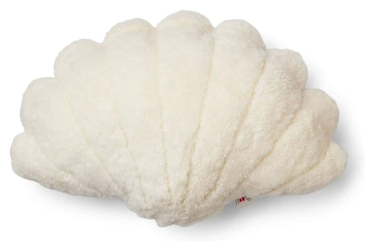 Shell Pude af NZ kort krøllet lammeskind, 42x58, Ivory