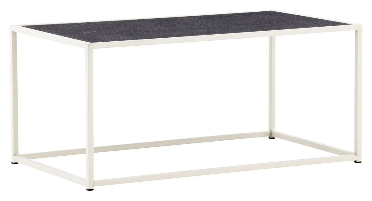 Siaton Sofabord til Haven, Beige stål, 60x110 - Unoliving.com