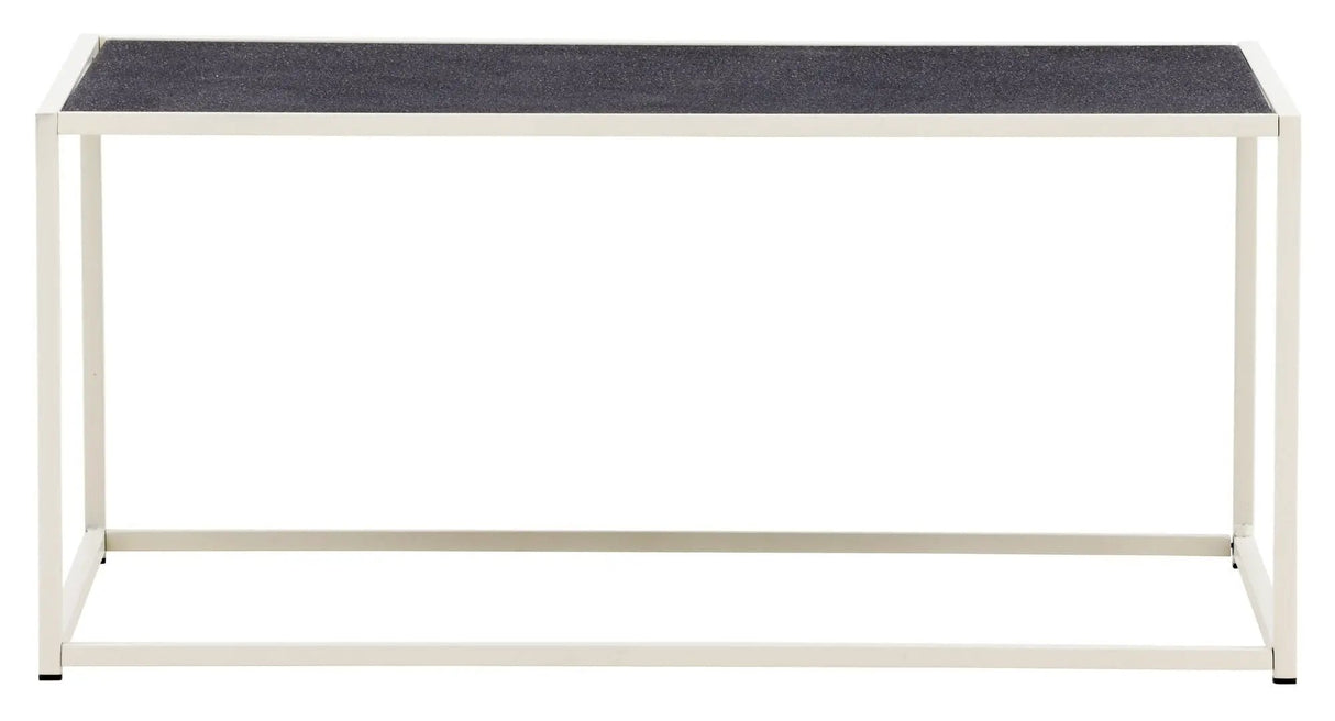 Siaton Sofabord til Haven, Beige stål, 60x110 - Unoliving.com