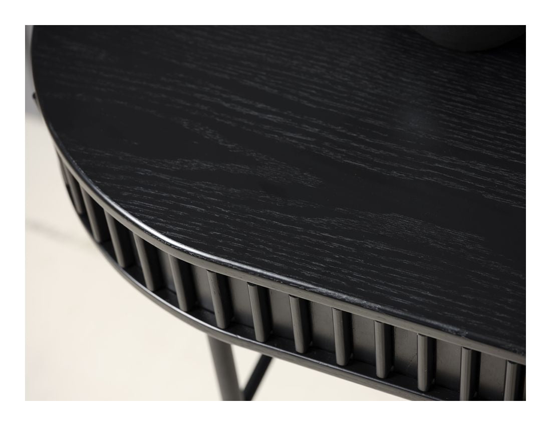 Siena Skrivebord 60x120 - Sort/eg - Unoliving.com