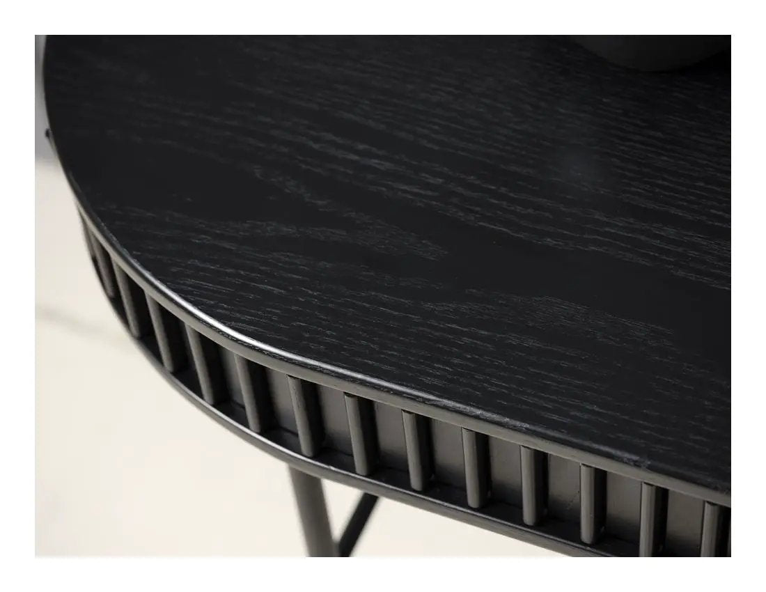 Siena Skrivebord 60x120 - Sort/eg - Unoliving.com