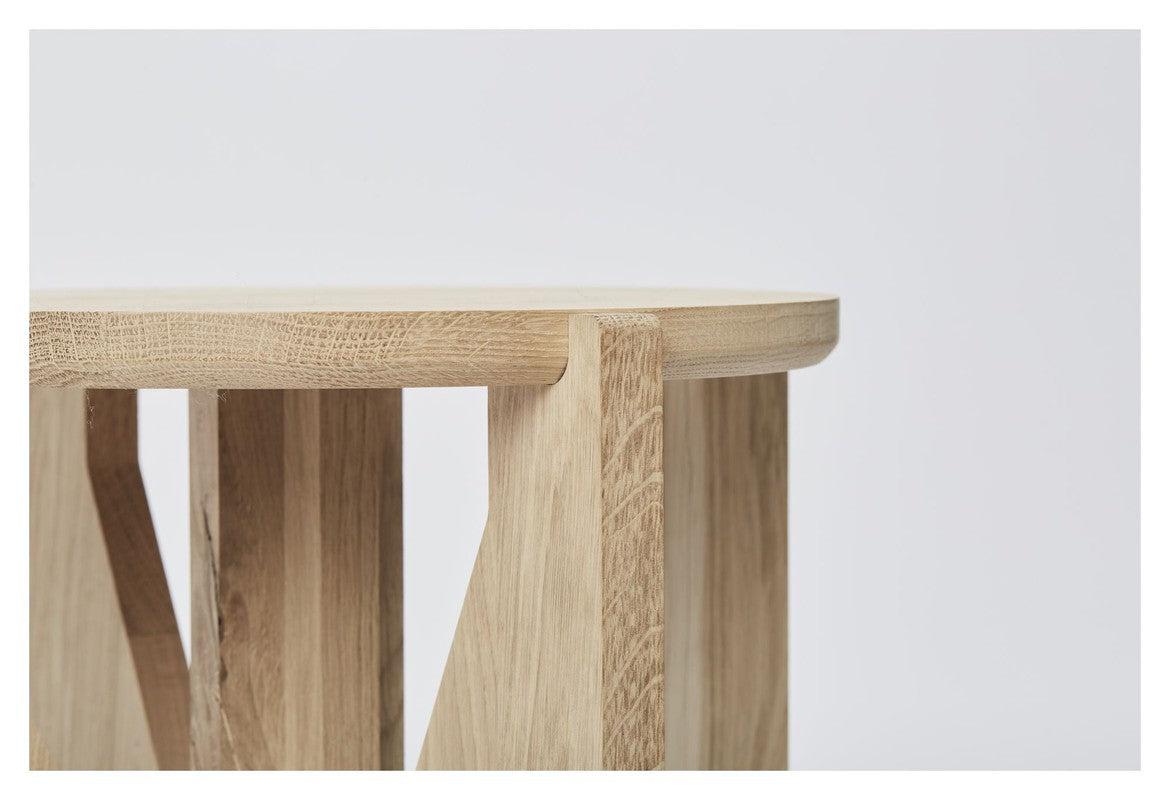 Simple Stool Skammel, Eg, Ø36 - Unoliving.com