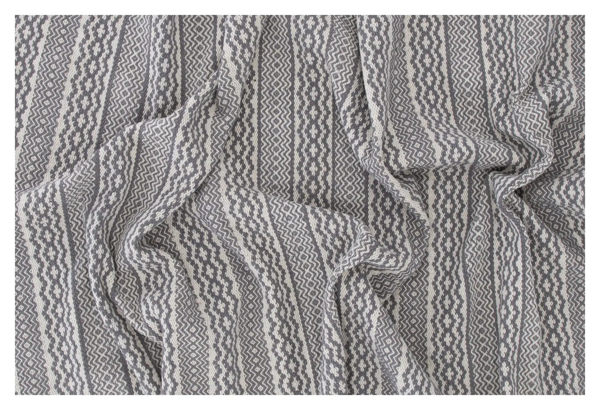 Sishu uldmix tæppe, 200x300, Grå - Unoliving.com