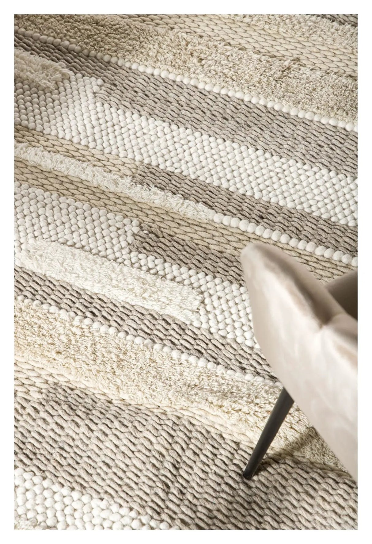 Sixten Uld Tæppe 230x160 - Multi - Unoliving.com