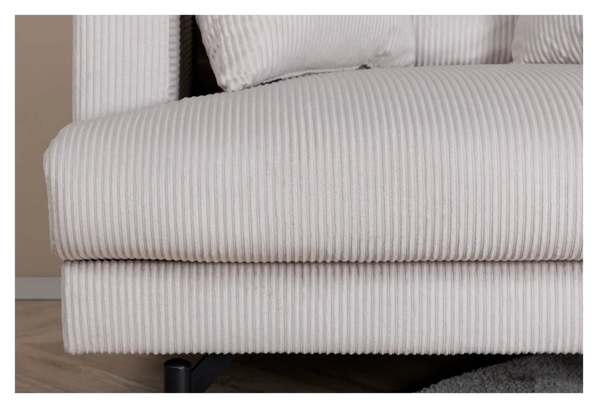 Sofia Lænestol, Beige Fløjl - Unoliving.com