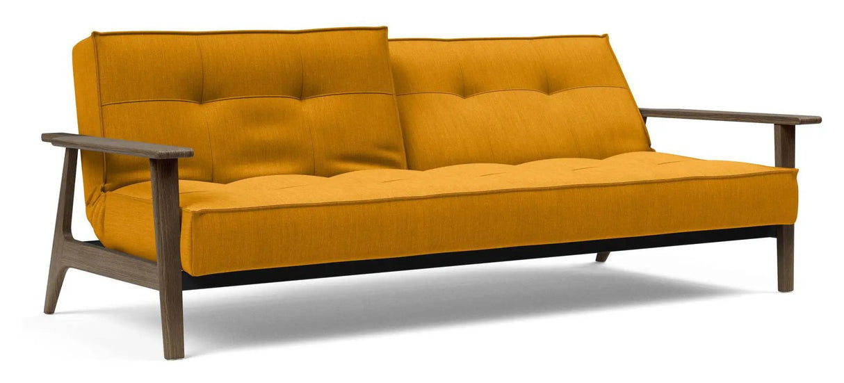 Splitback Frej Sovesofa, Røget eg, Burned Curry - Unoliving.com