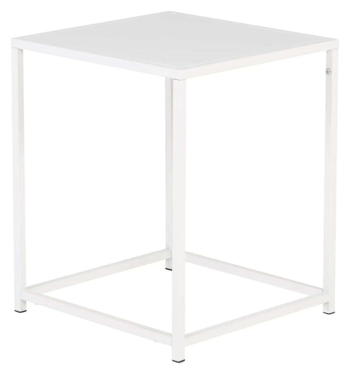 Staal, Sidebord, Hvid metal - Unoliving.com