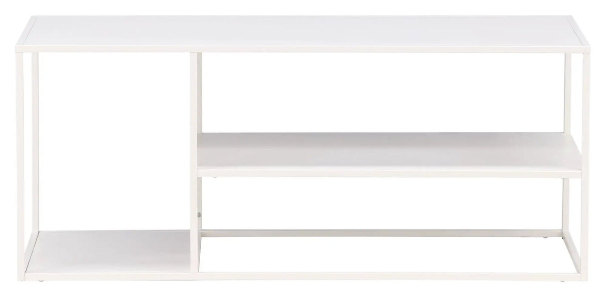 Staal Sofabord 120x50 - Hvid - Unoliving.com