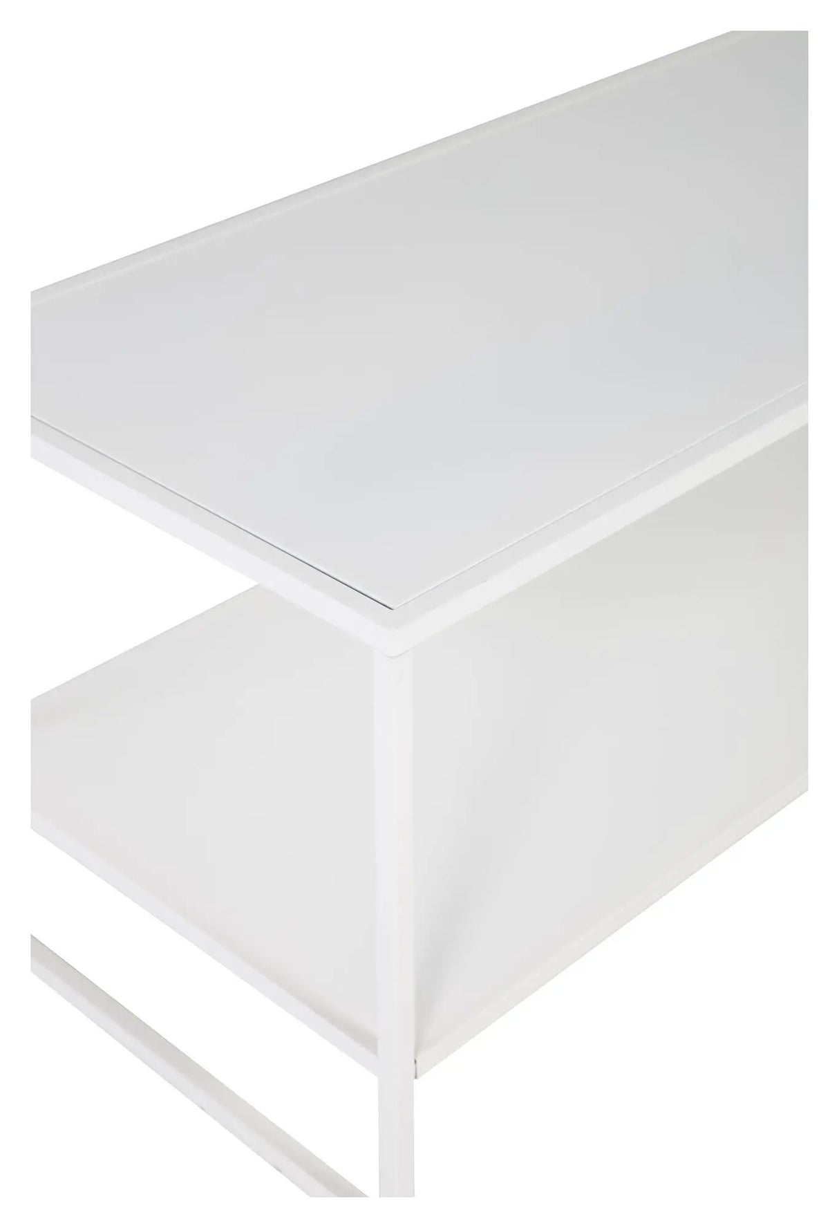 Staal, Sofabord, Hvid metal - Unoliving.com