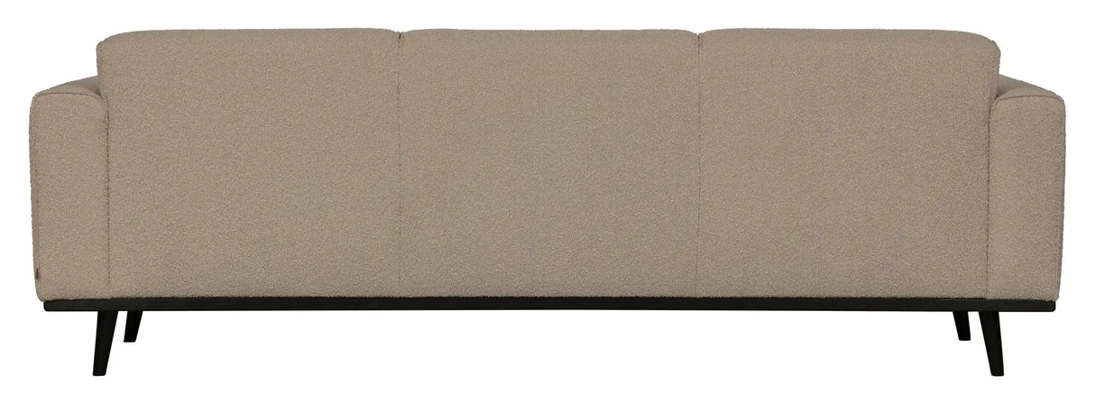 Statement 3-pers. Sofa, Beige Bouclé - Unoliving.com