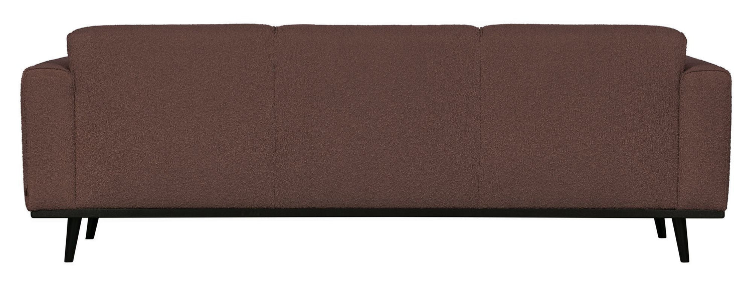 Statement 3-pers. Sofa, Coffee Bouclé - Unoliving.com
