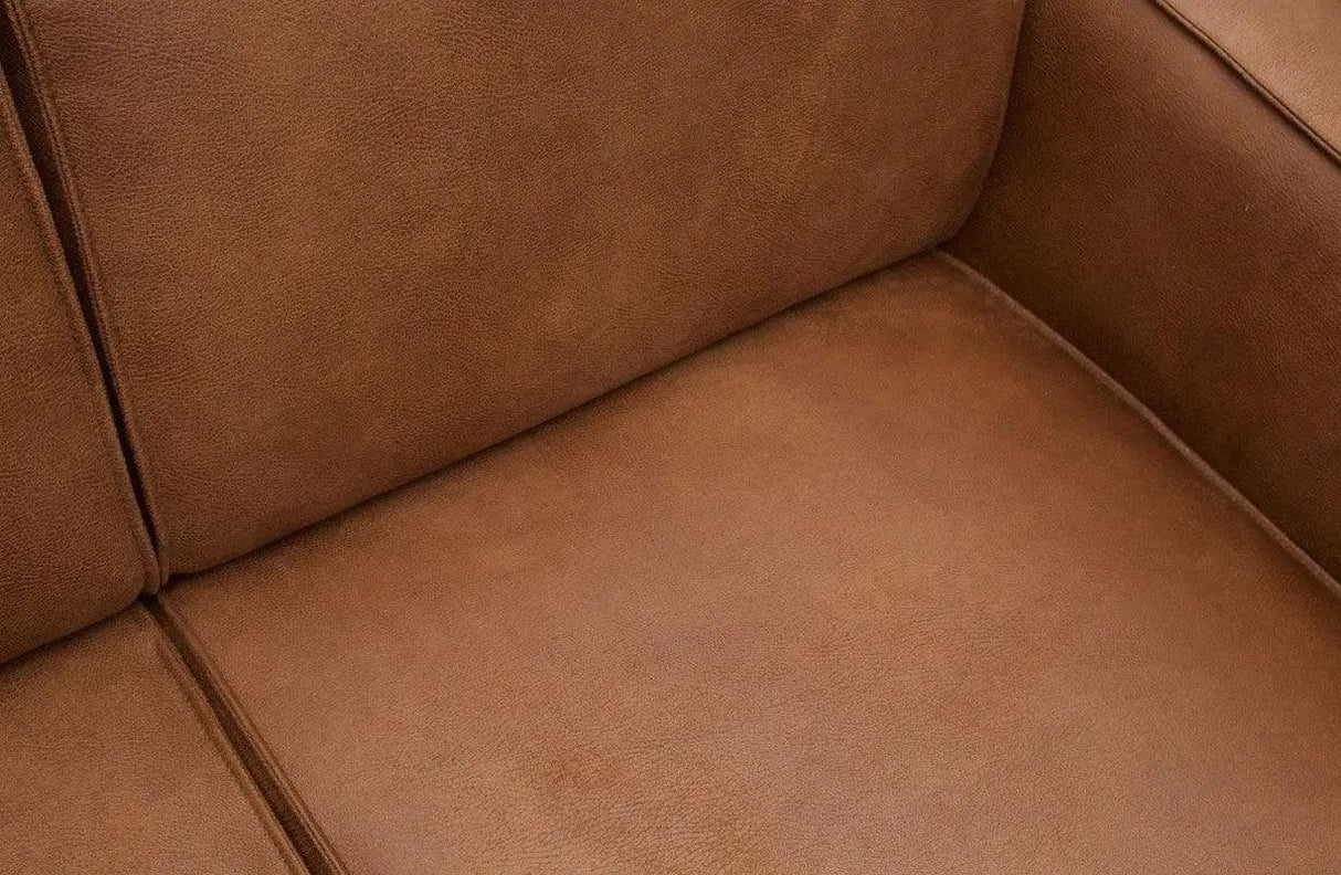 Statement Hjørnesofa m. open-end venstre, Cognac - Unoliving.com