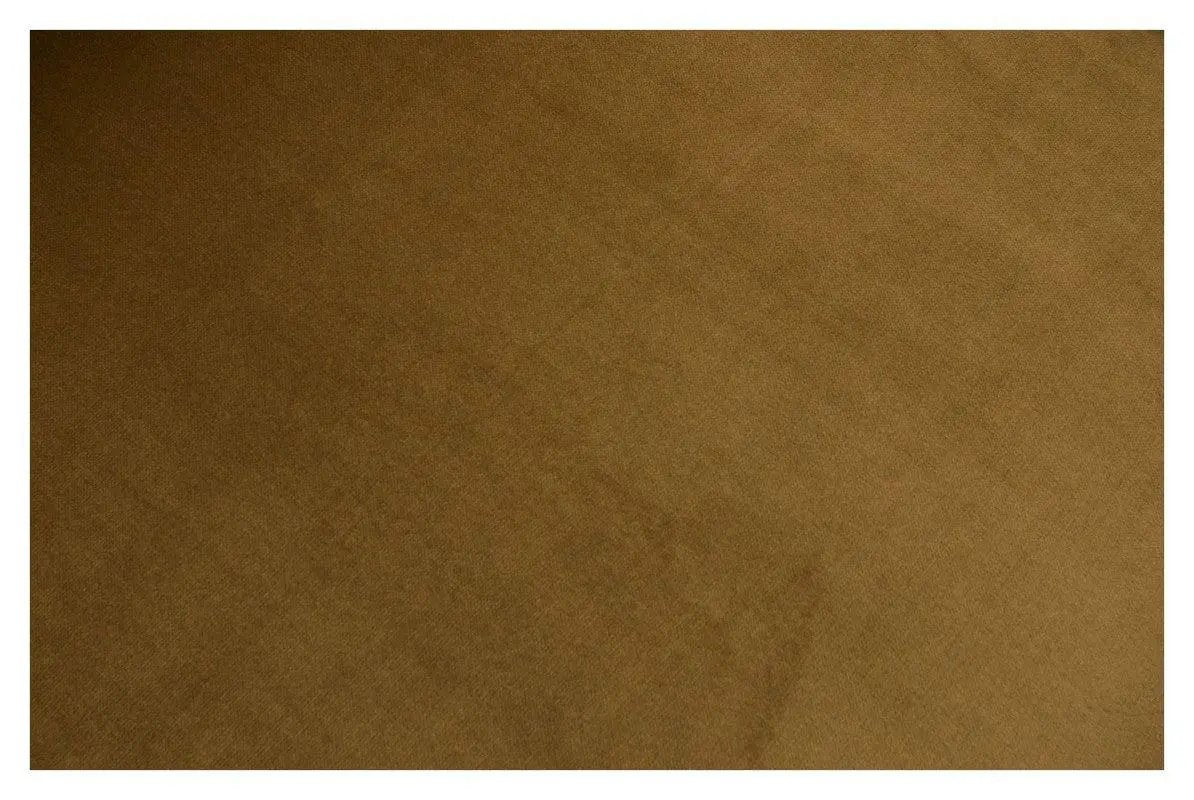 Statement Puf, Honey Gul Velour - Unoliving.com