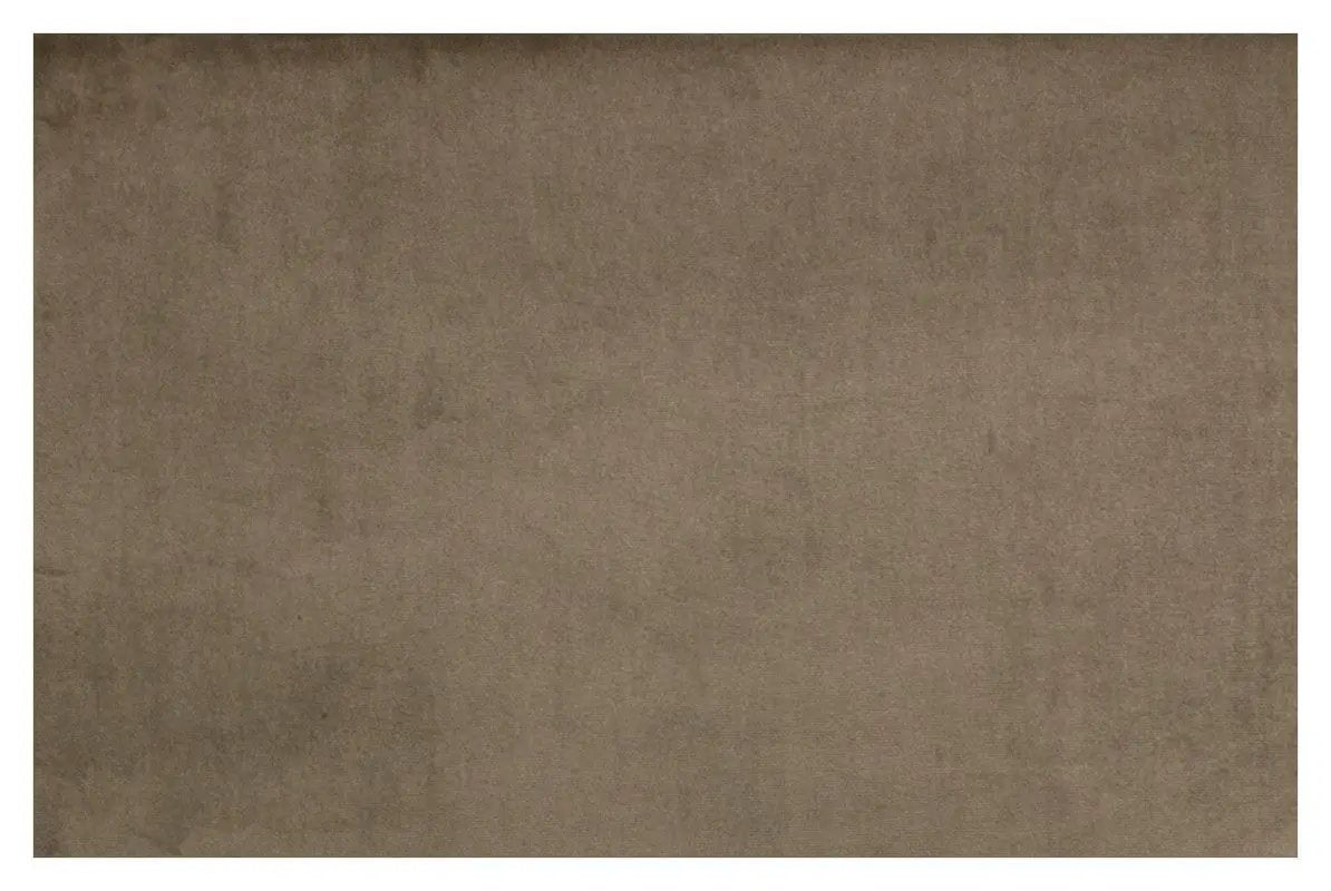 Statement Puf, Taupe Velour - Unoliving.com