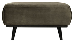 Statement Puf, Varm Grøn Velour - Unoliving.com