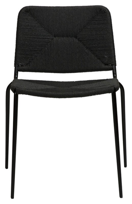 Stiletto Spisebordsstol, Sort Paper Cord - Unoliving.com