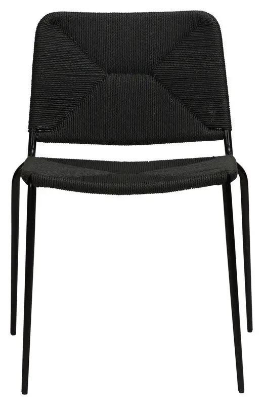 Stiletto Spisebordsstol, Sort Paper Cord - Unoliving.com
